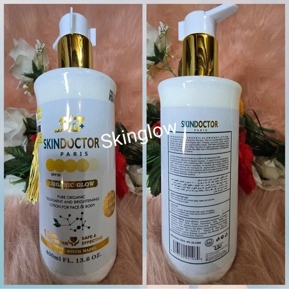 Skin Doctor Paris organic Glow face and body lotion. - Picture 1 of 2